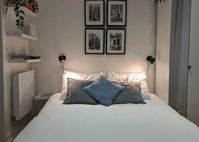 Oasis: One Bedroom Studio For Two Next To The Eiffel Tower Apartamento